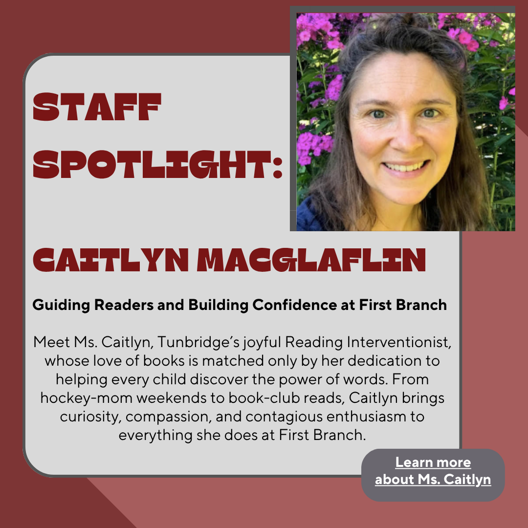 Caitlyn MacGlaflin staff spotlight